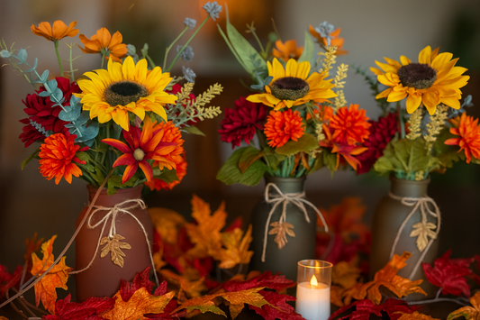 Autumn Encore -  Rust Vase